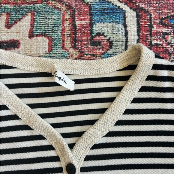 striped button up - Picture 2 of 7